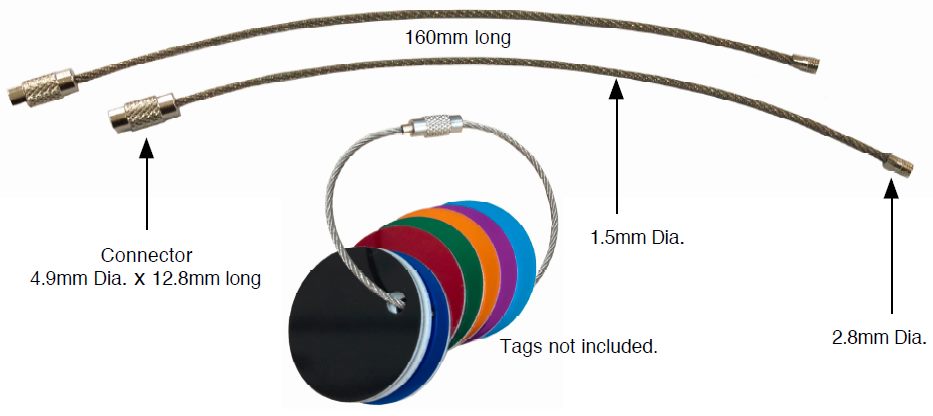 Stainless Steel Wire Type 316 with Connector