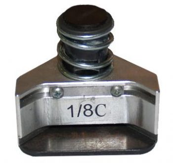 1/8" Concave Corner Cutter Die for CNR CUTTER