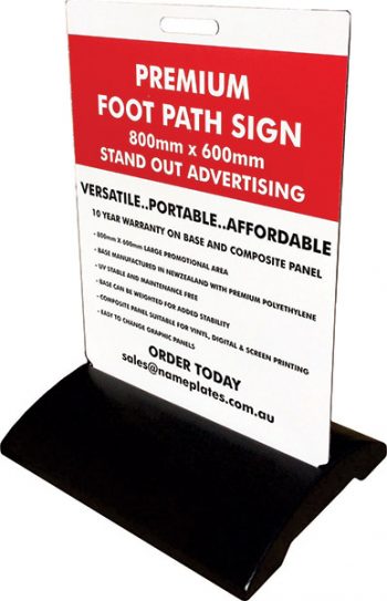 Foot Path Sign Base