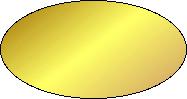 Oval Trophy Plate 85mm x 50mm