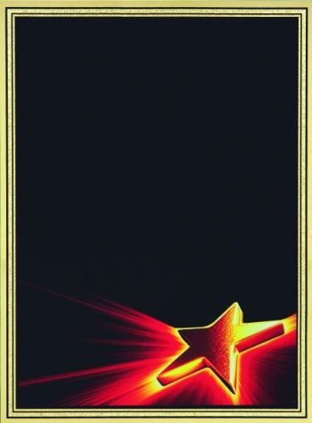 Plaque Plate - STAR 147mm x 96mm