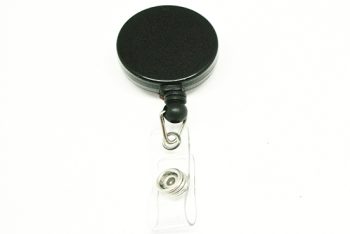 Retractable Badge Reel - Black