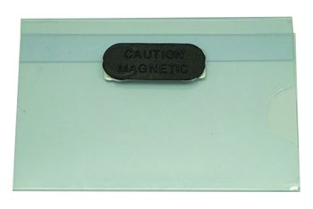 Card Holder  Landscape clear PVC