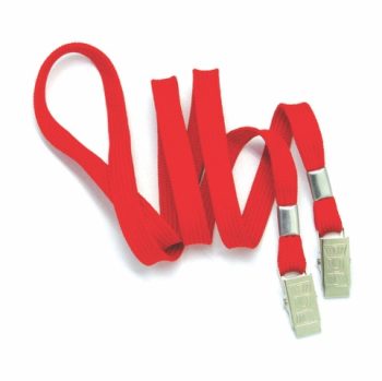 DUAL ENDED WITH ALLIGATOR CLIPS : RED-10mm