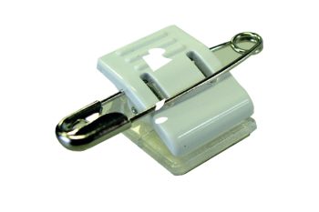 ID Clip with Pin & self adhesive small