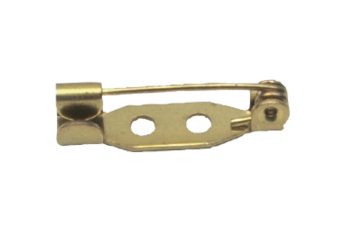 Brooch Pin Brass 20mm