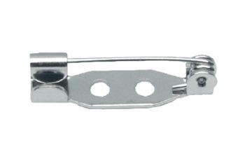 Brooch Pin Nickel Plated 25mm
