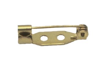 Brooch Pin Brass 25mm