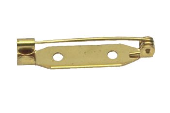 Brooch Pin Brass 30mm