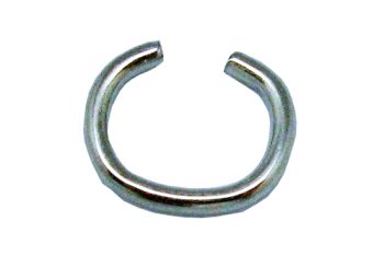 Jump Rings Steel Nickel 6/8