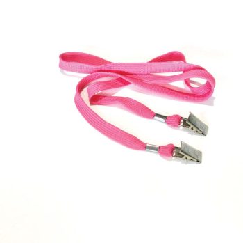 DUAL ENDED WITH ALLIGATOR CLIPS : PINK