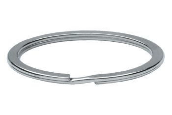 Oval Spring Steel Split Ring 37mm
