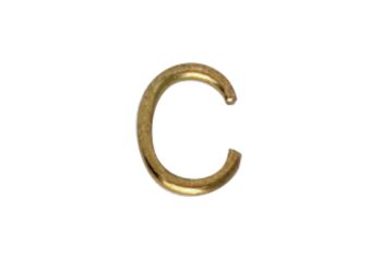 Jump Rings Brass Plated 6/8