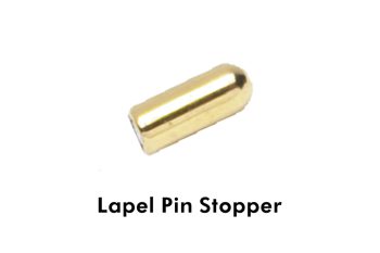 Lapel Pin Stopper - Gold