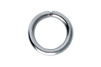 Jump Ring Steel Nickel Plated JR8/12