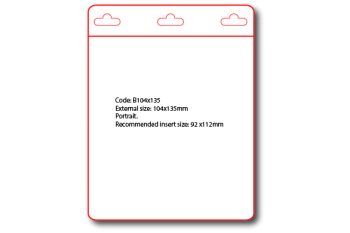 Card Holder - Portrait Style B104x135