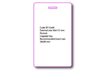 Card Holder – Portrait Style B115x68