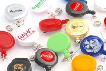 Custom Colour Badge Reels